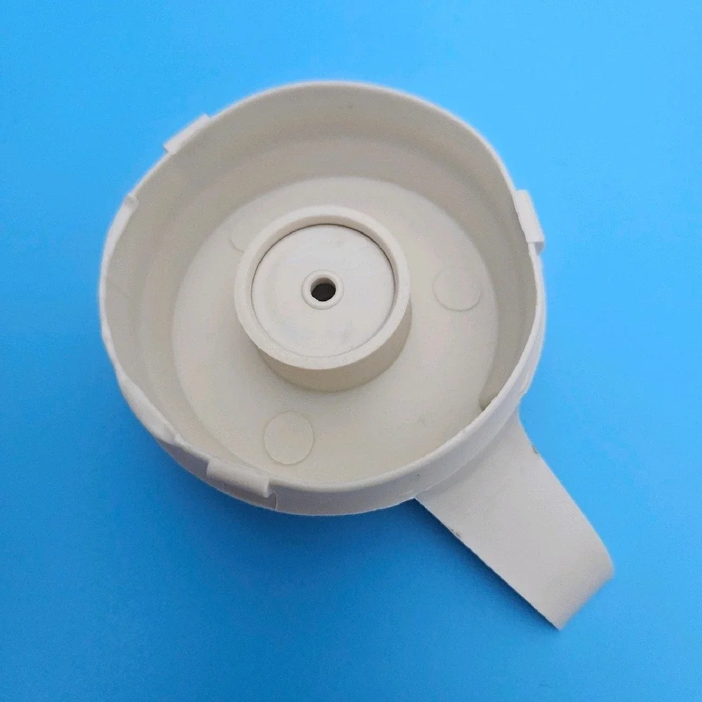 Vintage Gemco The Whistler 8 Cup Glass Tea Kettle White Handle K-16